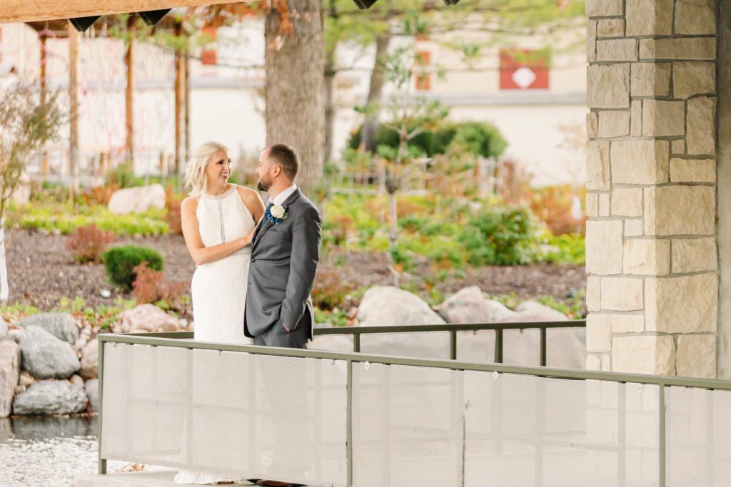Topeka Kansas Wedding Venue, Kay McFarland Japanese Gardens, by Topeka Wedding Photographer Sarah Riner Photography